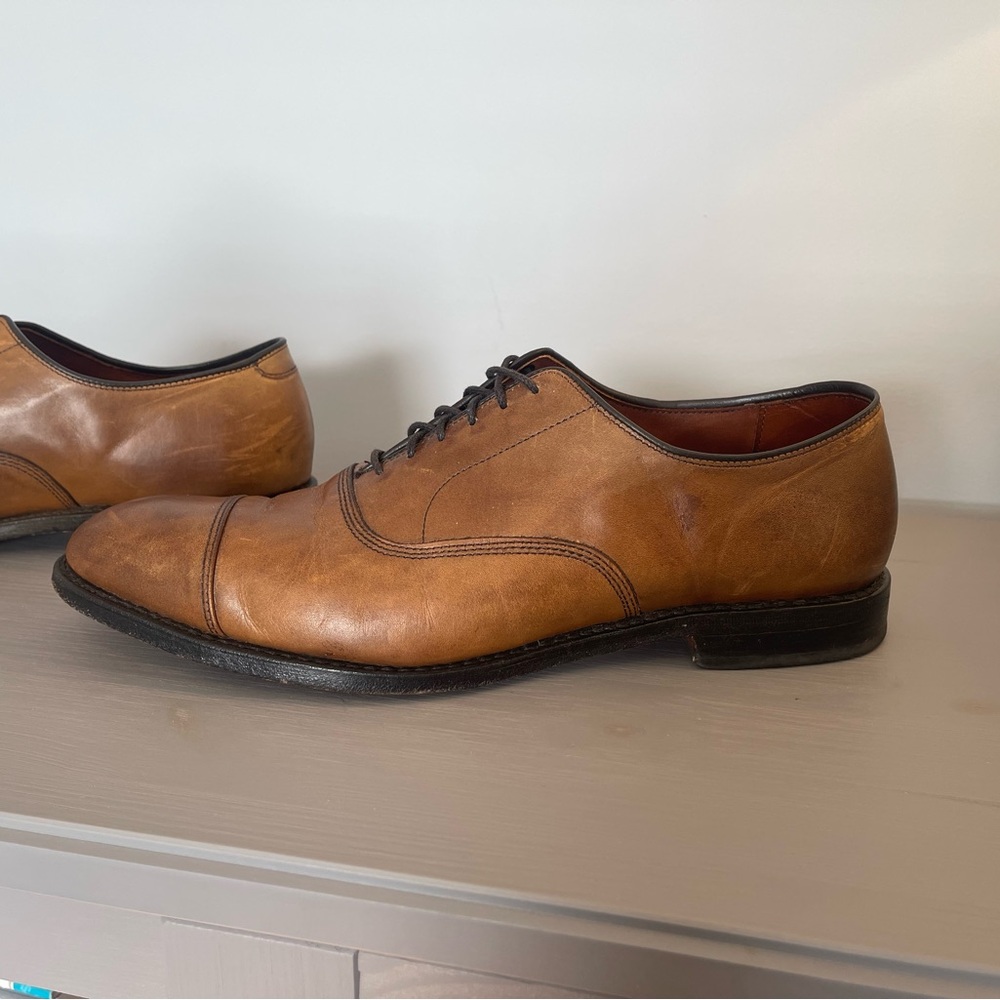 Allen Edmonds Park Avenue Cap-Toe Oxford Men’s Dress Shoe 10.5D - Picture 5 of 14